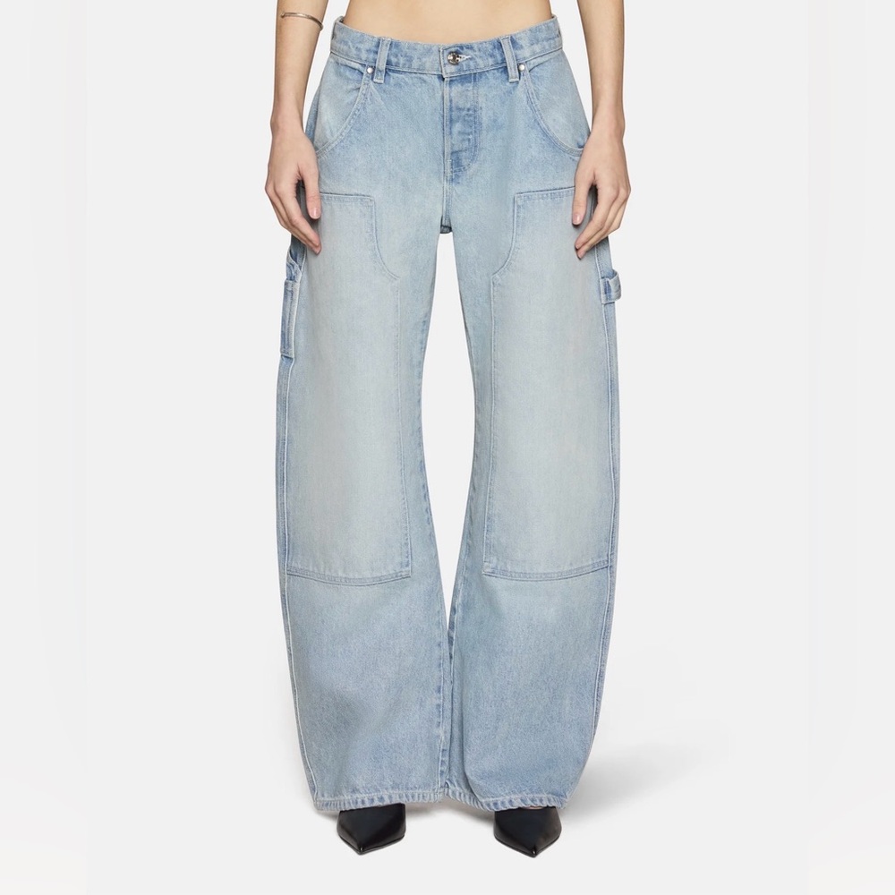 EB Denim ENZO DOUBLE KNEE CARPENTER - SANCTUARY Wide Leg Cargo Jeans 24